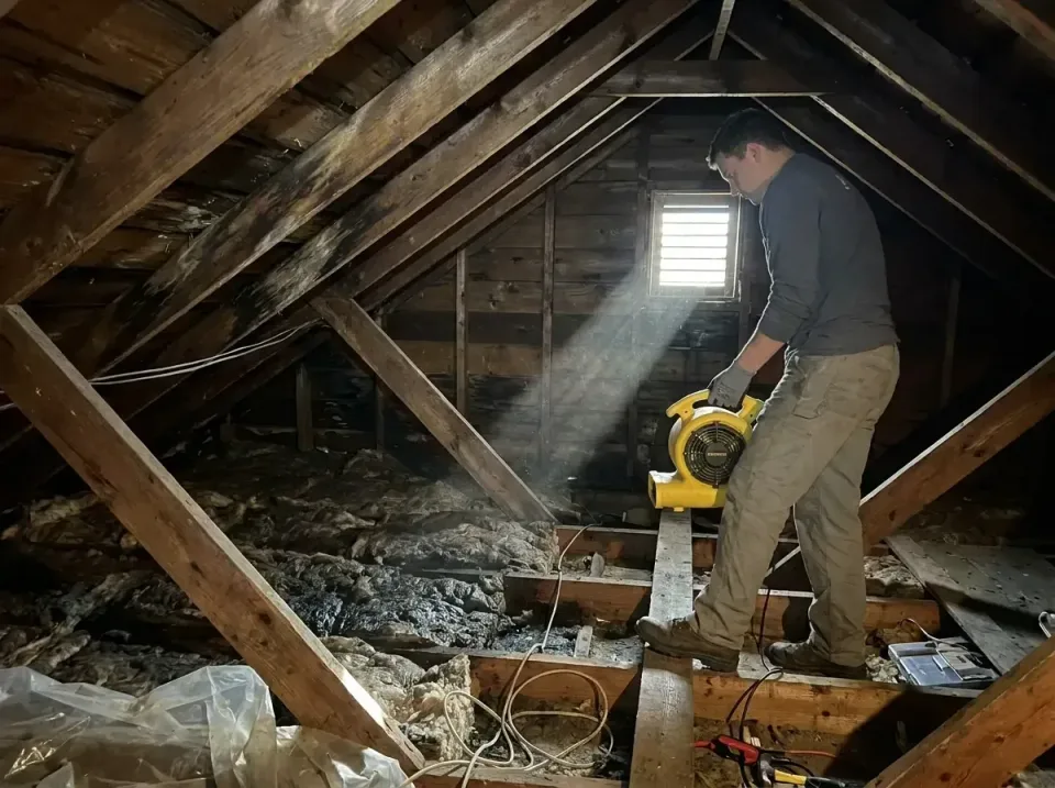 attic-water-damage-drying-proc-007 — frequently asked questions, Emergency Water Extraction & 24/7 Flood Response in Dodgevi…